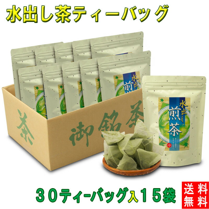 送料無料 水出し茶ティーバッグ 6g×450個 お歳暮 水出し茶 水出し緑茶 ティーバッグ 業務用 水出し 静岡茶 緑茶 深蒸し茶 抹茶 深むし茶 抹茶入り ティーパック ティーバッグ深蒸し茶 メール便プレゼント 内祝い ギフト