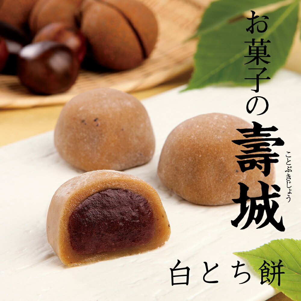 白とち餅 お菓子の壽城（ことぶきじょう） 寿製菓 栃餅 とち