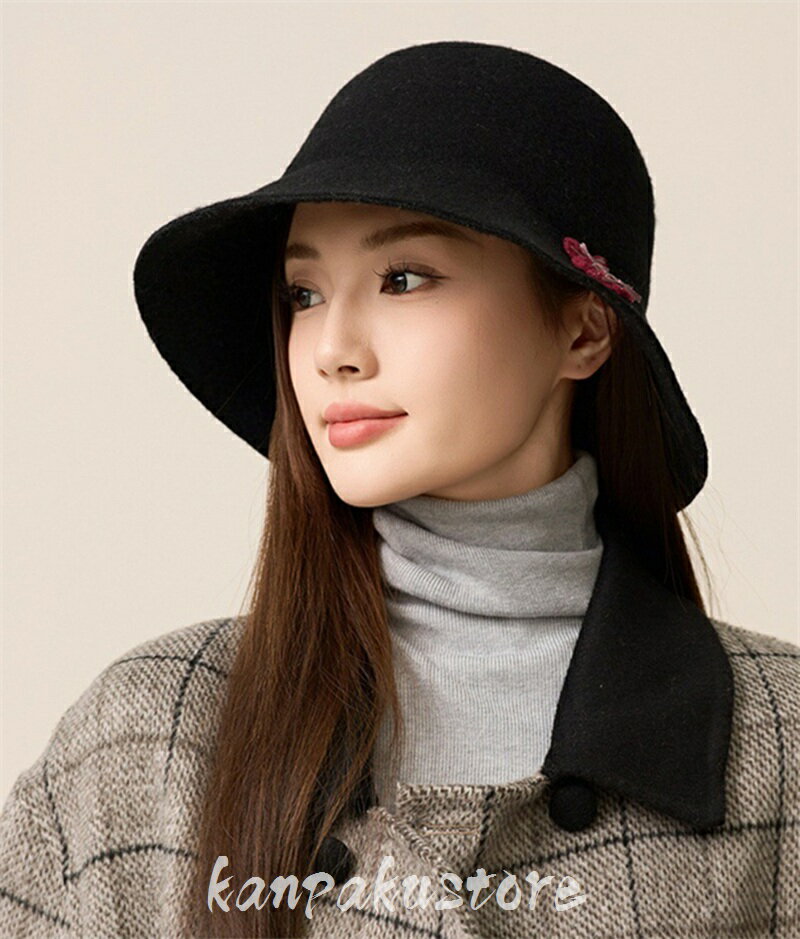 バケットハット レディース 帽子 ウール 防寒 ヘルメット 自転車 ウールハット おしゃれ uv つば広 帽子ヘルメット キャップ UVカット 暖かい ハット型ヘルメット 日よけ帽子 秋冬 お出かけ ハット 通勤 自転車ヘルメット 防災ヘルメット 防風紐付 頭部保護帽 プレゼント