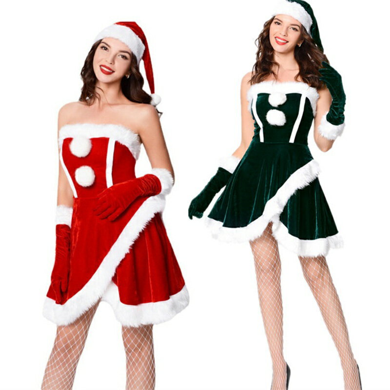Rakuten - サンタ コスプレ レディース 大人用 クリスマス コスプレ 衣装 サンタコス サンタクロース コスチューム 仮装 大きいサイズ セクシー サンタコスプレ サンタコスチューム ワンピース サンタさん コスチューム サンタクロース コスプレ衣装 パーティー 文化祭