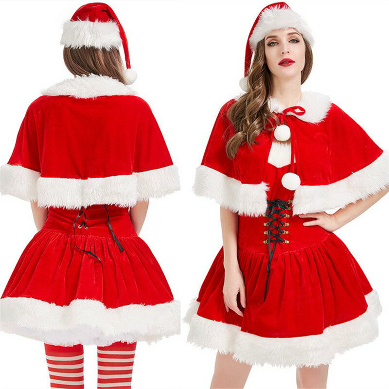 Other - サンタ コスプレ レディース クリスマス コスプレ サンタコス サンタクロース コスチューム 衣装 大きいサイズ セクシー サンタコスプレ サンタコスチューム ワンピース サンタ コスチューム サンタクロース コスプレ 衣装