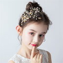 子供ヘッドドレス ヘアアクセサリー ピアノ 発表会 レディース 髪飾り ヘッドドレス フォーマル 女の子 ヘアクリップ サイドクリップ イベント 入園式 卒園式...