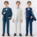 子供スーツ 5点セット 入学式 卒業式 男の子 フォーマル スーツ 子供服 コート 七五三 保育園 発表会 結婚式 ジャケット 長袖 キッズスーツ ベビースーツ...