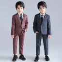 スーツ 入学式 卒業式 5点セット 子供スーツ 男の子 フォーマル 子供服 コート 七五三 保育園 発表会 結婚式 ジャケット 長袖 キッズスーツ ベビースーツ...