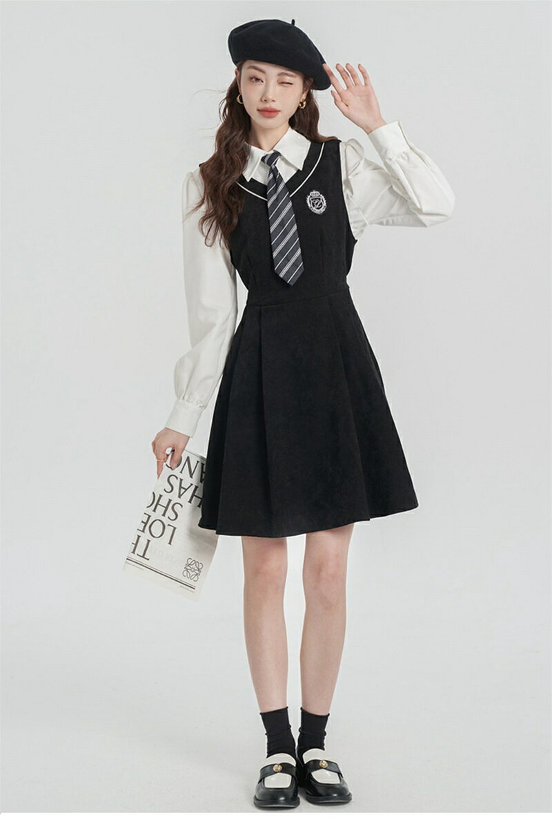 卒業式 入学式 スーツ 3点セット セットアップ ワンピーススーツ レディース 女子 卒服 学校制服 ジャンパースカート ブラウス ワンピース 女の子 サロペットスカート 子供服 フレア 上下セット フォーマルスーツ 成人式 女子高生 七五三 お受験 学園祭 卒業式スーツ