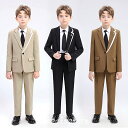 男の子 卒業式 スーツ 6点セット 子供スーツ キッズ ベビー セットアップ 幼児 入学式 卒業式 パンツセット フォーマルスーツ 子供服 七五三 お受験 保育...