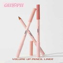 涙袋アイライナー メイクアップ OHSOPH ボリュームアップ デュアル ペンシルライナー 1.4g (Volume Up Dual Pencil Liner) アイライナー ペンシルタイプ アイライン アイメイク ポイントメイク 涙袋アイライナー 涙袋 韓国コスメ