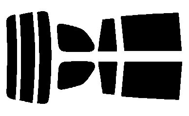 簡単ハードコート　リヤセット　カローラ フィールダー NZE161G・NZE164G・ZRE162G・NKE165G カット済..