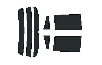 簡単ハードコートフィルム　リヤセット　カローラ ルミオン NZE151N・ZRE152N・ZRE154N カット済みカーフィルム　 UVカット　車 窓 日よけ カットフィルム 車検対応　送料無料　38ミクロン　槌屋ヤック