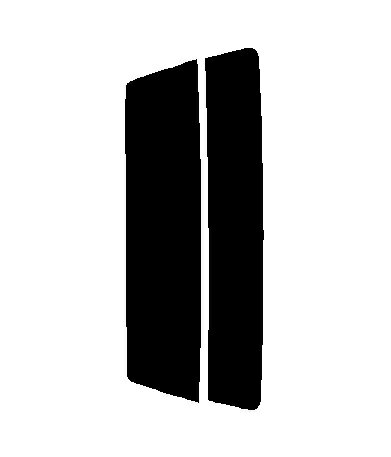 簡単ハードコートフィルム リヤのみ　MPV LVLR・LVLW・LVEW・LV5W 後期　カット済みカーフィルム　 UVカット　車 窓 日よけ カットフィルム 車検対応　送料無料　38ミクロン　槌屋ヤック