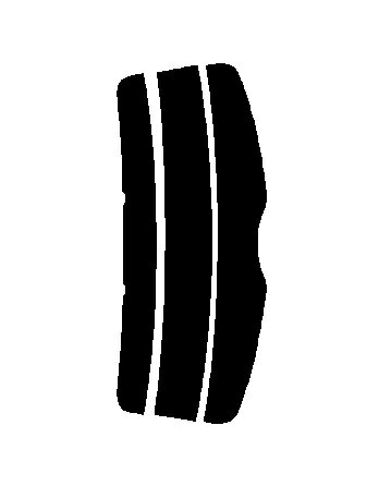 簡単ハードコートフィルム リヤのみ　MPV LY3P　カット済みカーフィルム　 UVカット　車 窓 日よけ カットフィルム 車検対応　送料無料　38ミクロン　槌屋ヤック