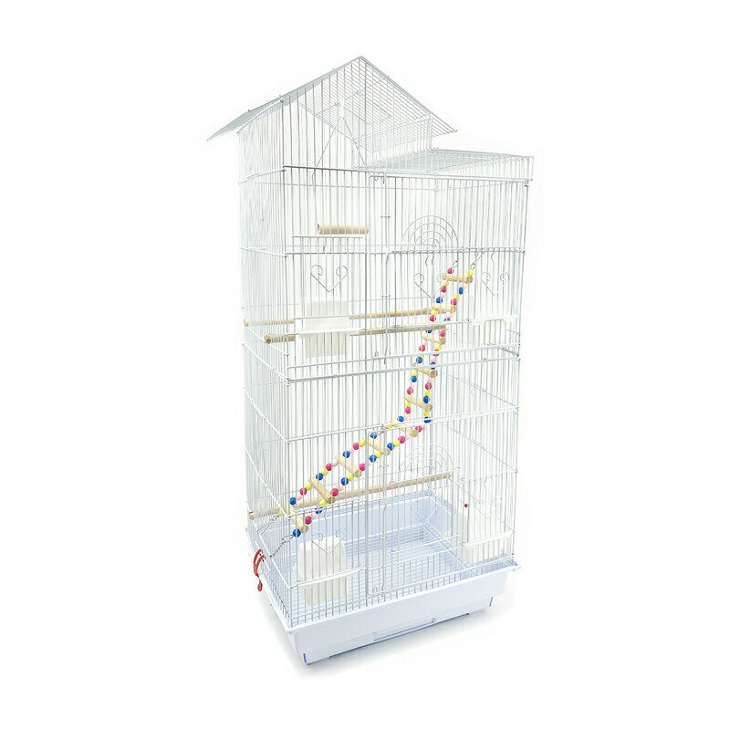 バードケージ 鳥カゴ 鳥小屋 複数飼い 止まり木 おもちゃ ブランク エサ入れ4個 ハンドル付き ホワイト白 省スペース お手入れかんたん RAKU 大型鳥かご オウム ヨウム 大型インコ用 鳥かご 鳥 ケージ ペットケージ 幅49x奥行き35x高さ100cm 鳥用 鳥籠 小鳥 とりかご ... バードケージ 鳥カゴ 鳥小屋 複数飼い 止まり木 おもちゃ ブランク エサ入れ4個 ハンドル付き ホワイト白 省スペース お手入れかんたん RAKU 大型鳥かご オウム ヨウム 大型インコ用 鳥かご 鳥 ケージ ペットケージ 幅49x奥行き35x高さ100cm 鳥用 鳥籠 小鳥 とりかご ...