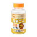 速乾ニスA 300ml 塗料 ペンキ 速乾 木部 木製品 透明感 高透明度 ツヤ仕上げ つやあり ニス 屋内用 高耐久 木目を生かす 肉厚 塗りやすい ウッドケ...