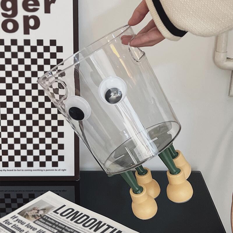 関西酒場ショップの小型インテリア おしゃれ ごみ箱 屑入れ 足付き簡約風 足つき 脚付 L ゴミ箱 シンプル 洗面所 S M 高級感 臭い対策 蓋なし 台所｜アングル3