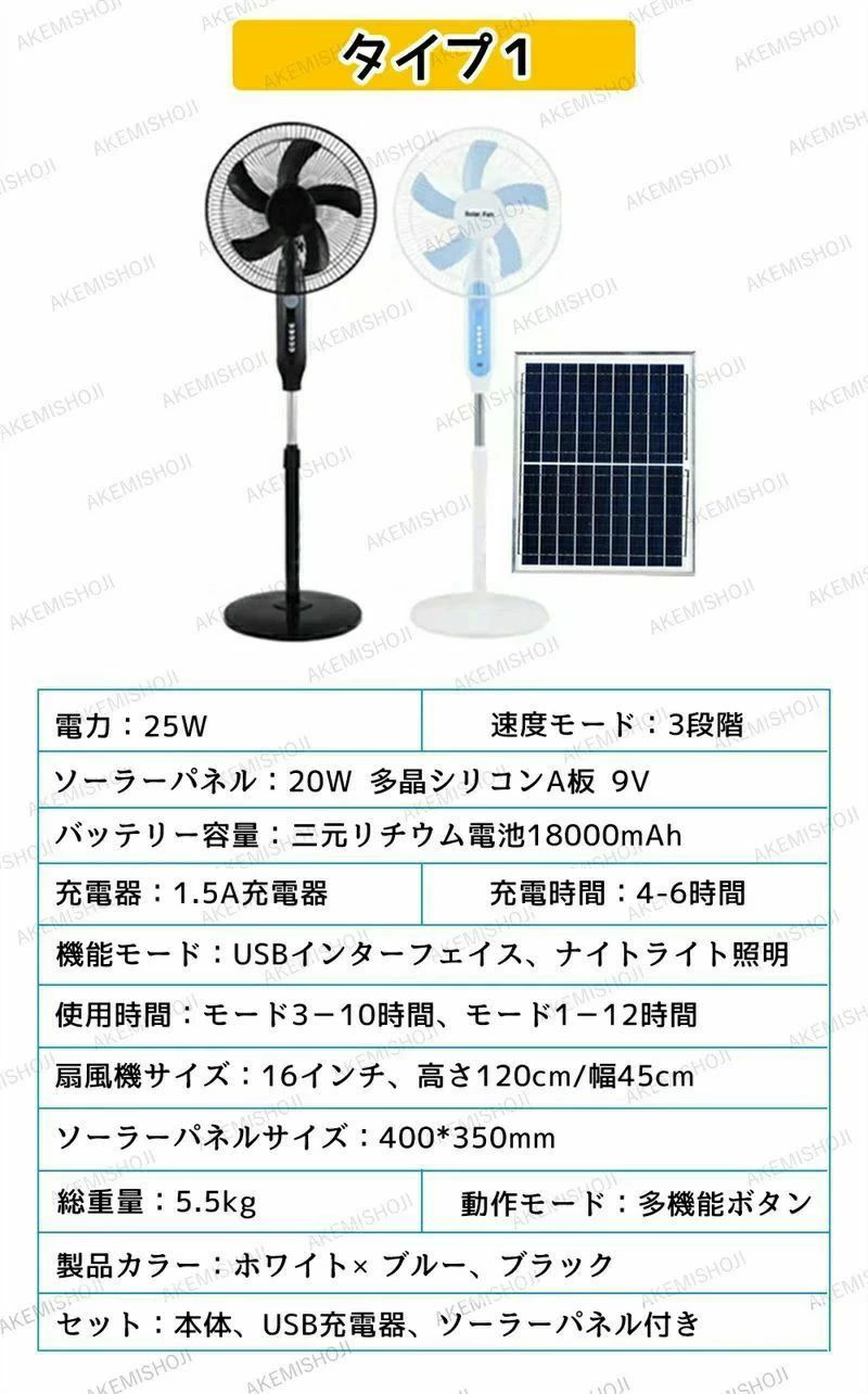 送風機 フロア扇 屋外 屋内 ファン 充電式 高さ調節 ソーラーパネル リビング