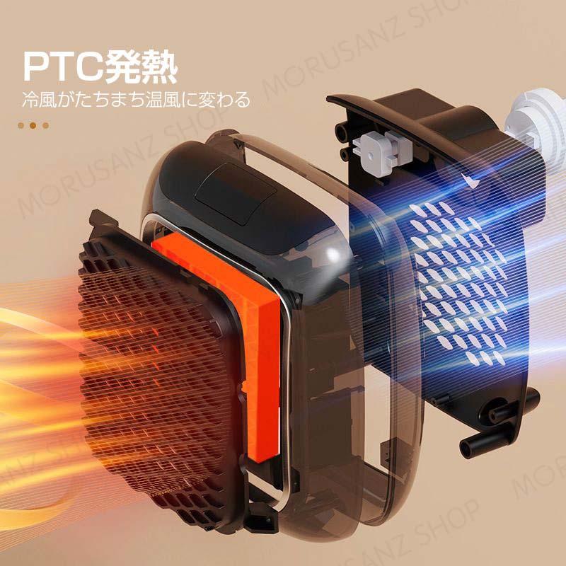 【2026最新版】 セラミックヒーター 小型 省エネ 扇風機 電気温風機 家庭用 ミニ ...
