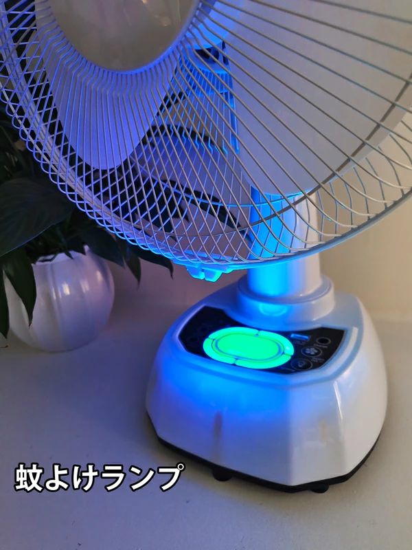 ソーラー卓上扇風機 3段階風量調節 扇風機 卓上扇風機 ソーラーファン - 3