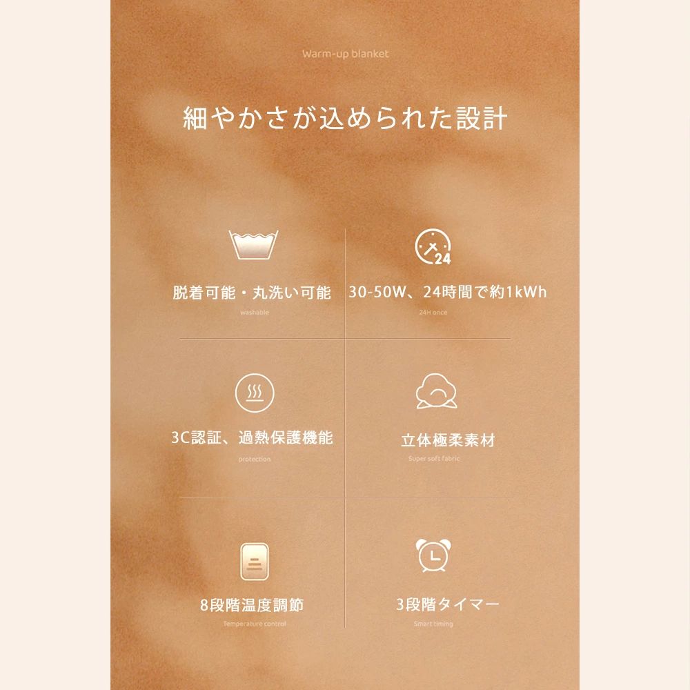 毛布 150*80cm セミダプル 110*80cm 掛け敷き 自動電源 敷き 8段階温度 タイミング...