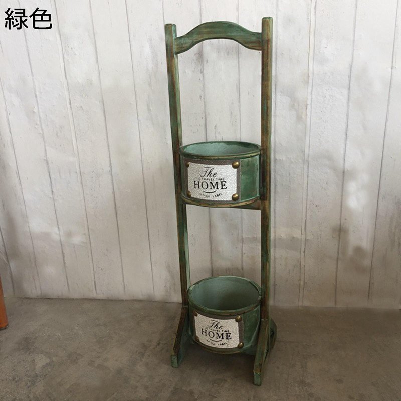 フラワースタンド屋外室内木製プラン...