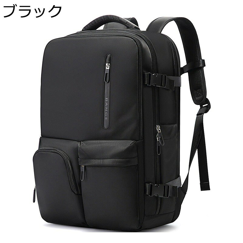 ビジネスリュック メンズ スクエア 防水 リュックサック バックパック 15.6インチ...