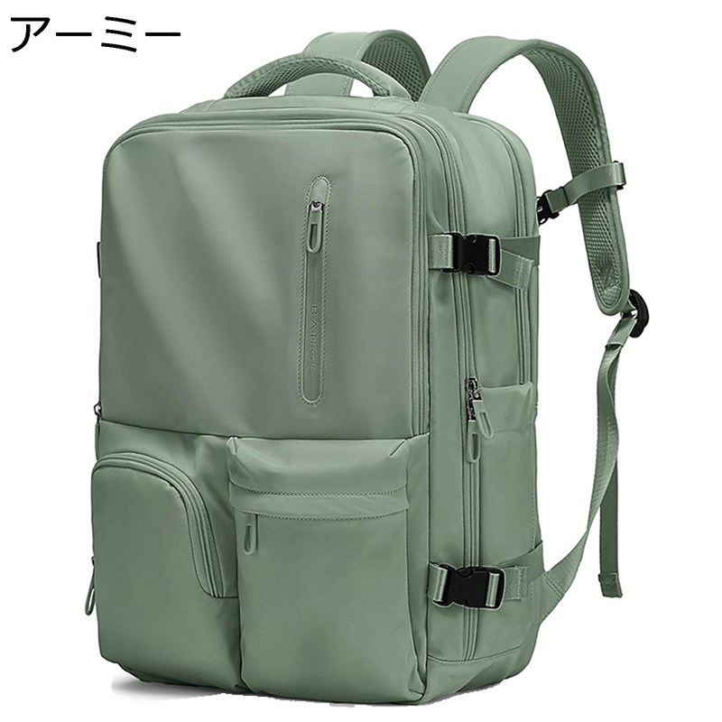 ビジネスリュック メンズ スクエア 防水 リュックサック バックパック 15.6インチ...