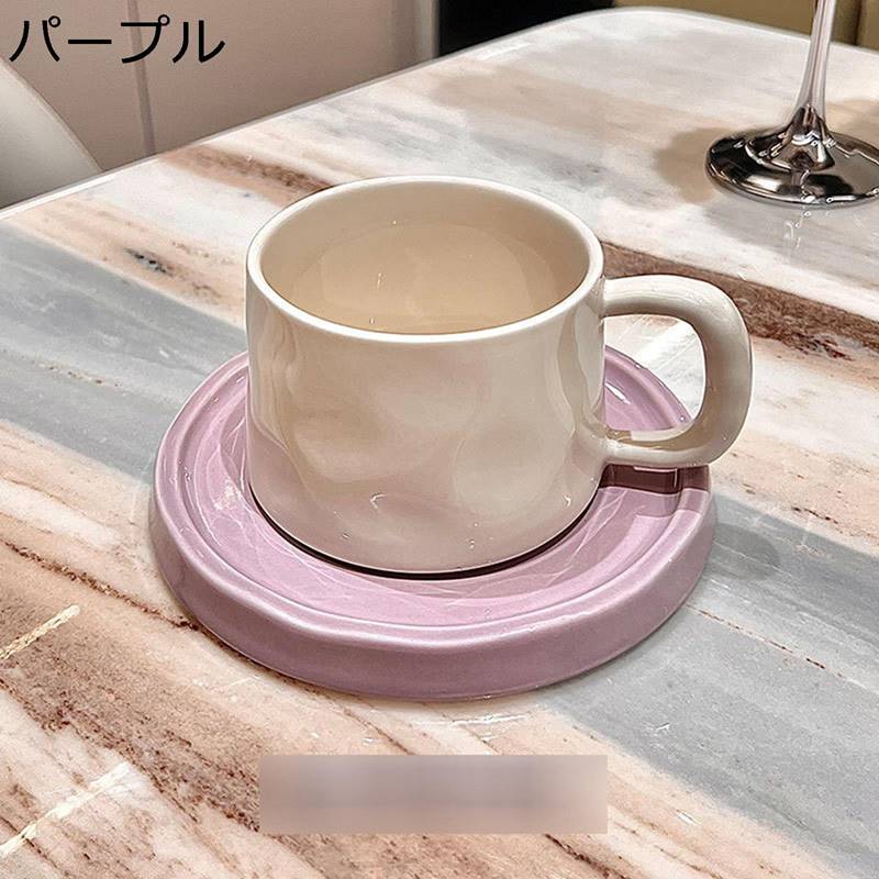 　　　 ◆◇◆人気の秘密◆◇◆ ?商品内容： ティーカップ1個，お皿1個，容量：160ml ?陶磁器製：オールセラミックデザインとマットな釉薬を採用し、全身が精巧で繊細。9cmの厚みのあるカップは、やけどを効果的に防ぐだけでなく、全体の質感を向上させます。 ?装飾的なウォーターマグ - ハンドルのデザイン、掴んで持つのに便利で快適なデザインが特徴です。 ?人間工学に基づいた滑り止めハンドルがあり、つかみやすく、使いやすいです。 ?牛乳、ジュース、コーヒーなどに使用でき、受け皿付きで、お菓子などにも使用でき、そして装飾にも使用できます。 　　　◆◇◆注意事項◆◇◆ご覧のモニターの環境、撮影環境により実物と色味が異なって見える場合がございます。湿った状態で他のものと擦り合わせると色が移る恐れがあります。濃色品の洗濯時は、白色、淡色と分けて洗ってください。説明 ?ご来店いただきありがとうございます。? うちの商品をご覧になる際に、以下のことを説明させていただきます。 ★「商品紹介」 ?サイズ：商品内容： ティーカップ1個，お皿1個，容量：160ml ?高品質セラミック素材を使用し、安全、耐久性に優れています。 安心してお使いいただけます。 ?高度に洗練さと非スリップ、カップは安定したテーブルの上に。 ?年齢や性別を問わない上品な色とデザインなので、ブライダルはもちろんギフトにもおもてなしにも喜ばれるシリーズです。 ?完璧な贈り物の選択：新築祝い、結婚式のパーティー、家族の集まり、母の日、父の日、クリスマス、新年の間の友人や家族へのまともな贈り物は素晴らしい選択です。 ▲注意 ?セラミック製品には小さなガス穴や黒い斑点が存在する場合があります、欠陥現象は微小で、使用に影響を与えません。予めご了承ください。 ?商品の品質には万全を期待しておりますが、万が一、不良、破損、誤納品などがございましたら、お知らせ下さい、対応させていただきます。 ??本店は他の種類の豊富のカップがあります！よろしければご覧下さい！?