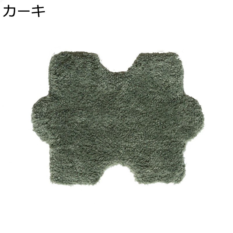 261 cm - 440 cm - 起毛ジョイントマット カーペット プレイマット 厚手 起毛タイプ ふかふか 床暖房対応 防音 滑らない ズレにくい 洗える 子供部屋 赤ちゃん カット可能 DIY可能 サイドパーツ付き