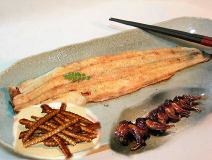 【父の日】国産鰻・関西風炭焼き、美味しい晩酌しましょ。白焼きと肝焼きとからあげのギフトセット