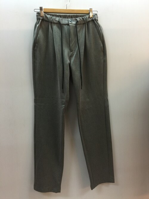 BEAUTY & YOUTH UNITED ARROWS ストレッチ シャンブレー 1P イージーパンツ　グレー　メンズ　ボトムス　Sサイズ　1214-177-8370／ボトムス【中古】[☆3]