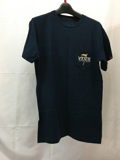 VANS　Tシャツ　ネイビー　メンズ　Sサイズ／トップス【中古】[☆3]