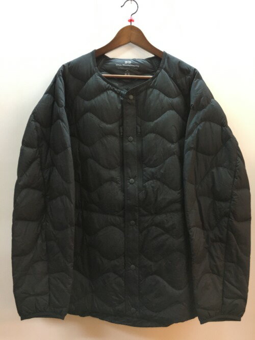 UNIQLO ユニクロ　white mountaineering　ホワイトマウンテニアリング ウルトラライトダウン　メンズ　ブラック　3XL　311-442562／アウター【中古】[☆4]