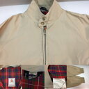 BARACUTA バラクータ　スイングトップ　ベージュ　メンズ　アウター　サイズ14 イングランド製　FOUR CLIMES　コットン　ブルゾン／アウター【中古】[☆3] 3