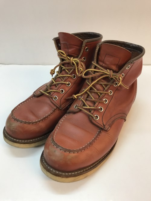 RED WING　レッドウイング　6inch CLASSIC MOC TOE　ブーツ　サイズ27cm　ブラウン　8875／メンズ・ブーツ【中古】[☆3]