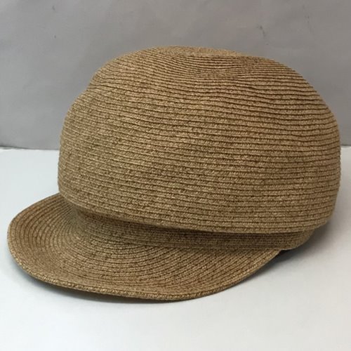 CA4LA カシラ キャスケット 麦わら帽子 ウォッシャブル ベージュ ZKF00012／帽子【中古】[☆3]