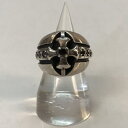 Natural Born Addiction ナチュラルボーンアディクション リング シルバー925 クロス ブラックジルコニア 14号?シルバー/アクセサリー...