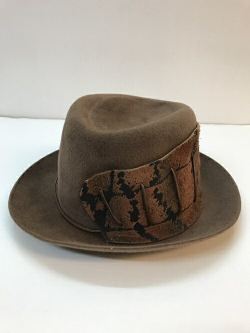 CA4LA カシラ　ハット　ラビットファー　サイズM　ブラウン／帽子【中古】[☆3]