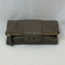 Max Mara マックスマーラ 14-72-10211 01 ショルダーバッグ クラッチバッグ 2WAY 財布 三つ折り ウォレットバッグ チェーン やぎ革 ...
