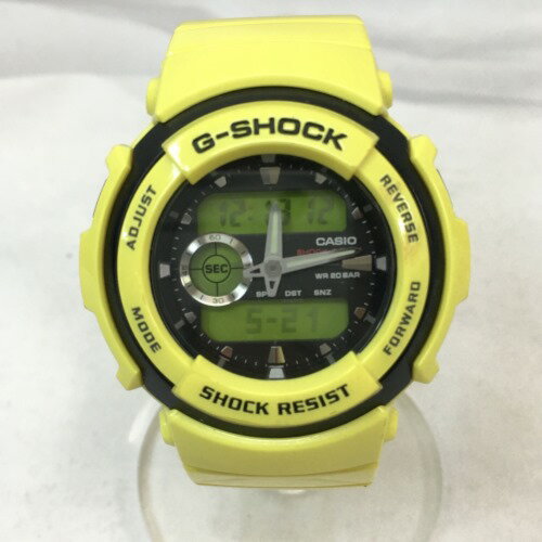 CASIO カシオ G-SHOCK ジーショック G-300SC-9AJF 腕時計 イエロー／時計【中古】[☆2]