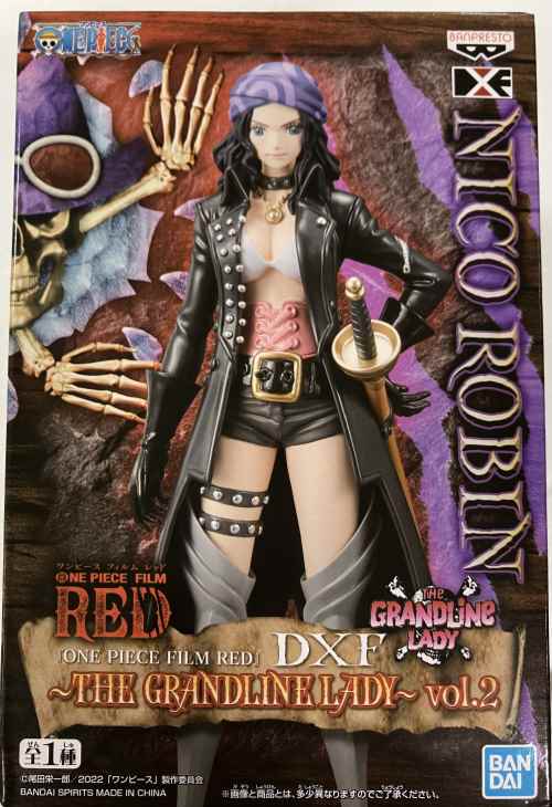 ワンピース FILM RED DXF THE グランドラインレディ vol.2 ニコ ロビン フィギュア／ニコ ロビン【中古】 ☆3