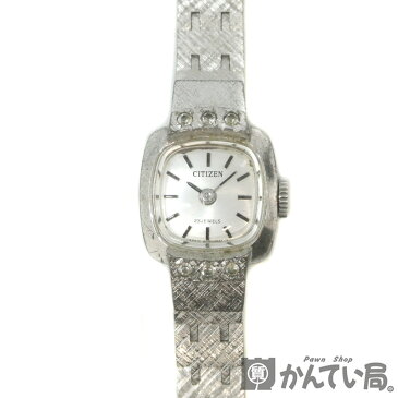 CITIZEN【シチズン】レディース 手巻き ウォッチ 腕時計 23石 ビンテージ プラスチック風防 6700 4-672861 Y0【USED-B】【質屋かんてい局名古屋西店】