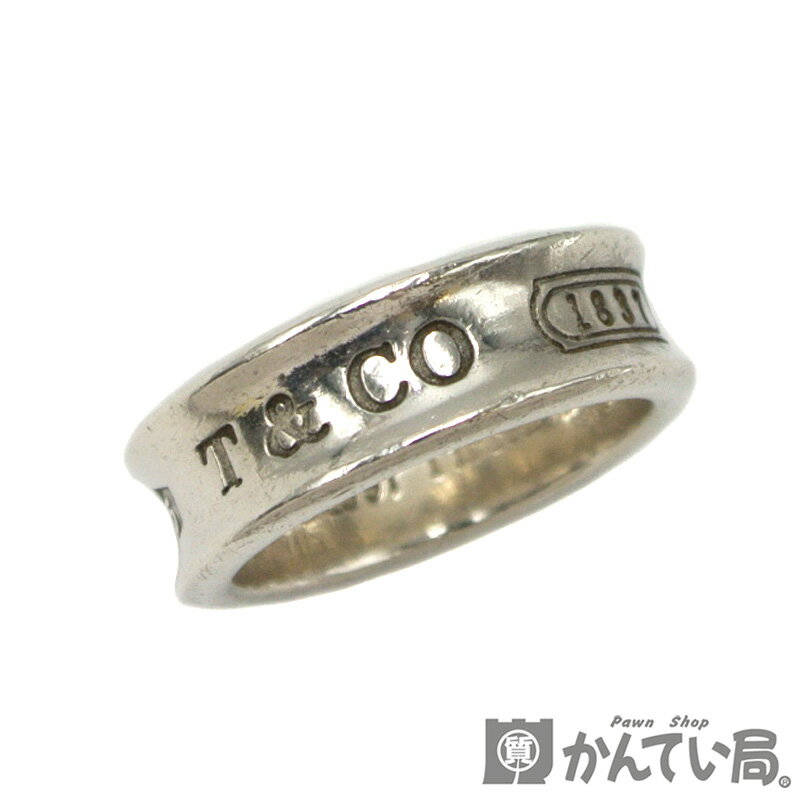 TIFFANY＆Co.【ティファニー】1837 リング 925 シルバー 指輪 約11号 アクセサリー ジュエリー【中古】USED-B