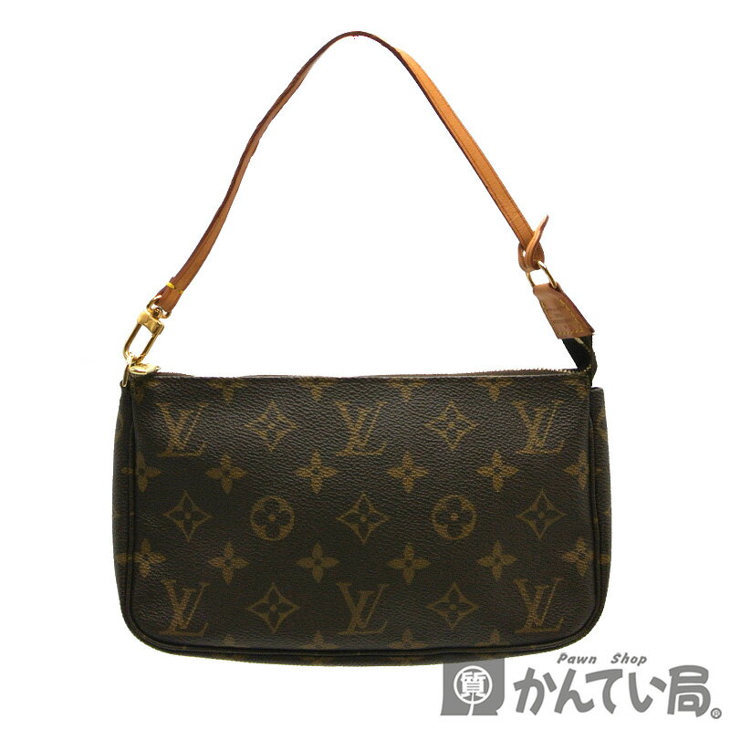 LOUIS VUITTON【ルイ・ヴィトン】M51980 ポシェット・アクセソワール モノグラム アクセサリーポーチ ハンドバッグ レディース【中古】USED-AB