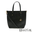 COACH【コーチ】78217 セントラル ショッパートートバッグ ショルダーバッグ 2wayバッグ ブラック レザー 鞄【中古】USED-B