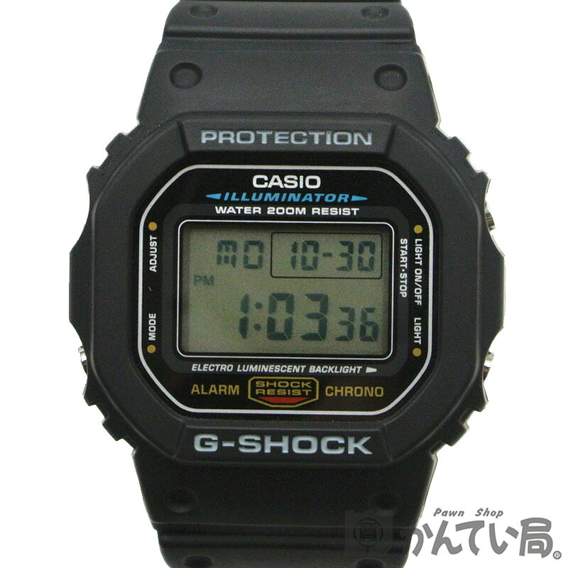 CASIO【カシオ】G-SHOCK ジーショック DWー5600E-1V 3229 デジタル 腕時計 ...