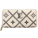 ルイヴィトン モノグラム・アンプラント ブロデリー ジッピー・ウォレット M81141 【中古】【全国送料無料】LOUIS VUITTON ラウンドファスナー長財布 070722AAXGSWHM-17561(4)