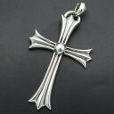 クロムハーツ【CHROMEHEARTS】 ラージCHクロス / プレーンベイル / ラージクロス /41.4g【中古】131993(4)