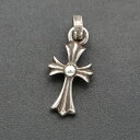クロムハーツ 【CHROMEHEARTS】【保証書付】 ベイビーファットクロスチャーム/クロスチャーム/シルバー/2.25g【中古】122869