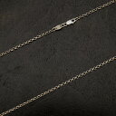 クロムハーツ 【CHROMEHEARTS】【16インチ】 ロールチェーンネックレス/4.59g【中古】111417