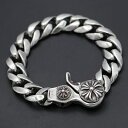 クロムハーツ【CHROMEHEARTS】【オールドモデル】【15リンク】クリップブレスレット/クラシックリンク/130.6g【中古】13269