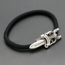 クロムハーツ【CHROMEHEARTS】ダガー ヘアゴム / ブレスレット /13.3g【中古】133112